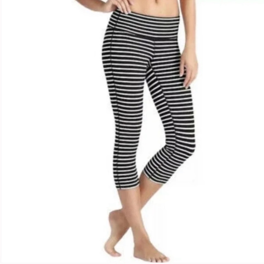Athleta Chaturanga Striped Legging